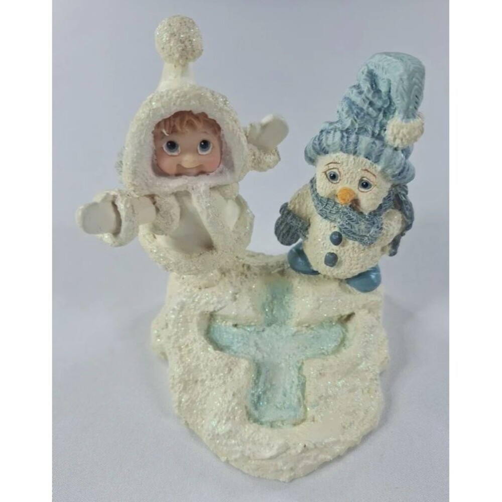 Vtg 1999 Dreamsicles Northern Lights Snow Angel Figurine 60025 Box Kristin Cast